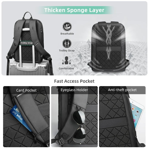 Sac urbain avec port usb